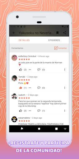 Pandora: Anime & Social screenshot 3