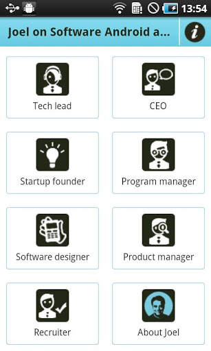 Joel on Software - Android App screenshot 2