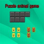puzzle animal game logo
