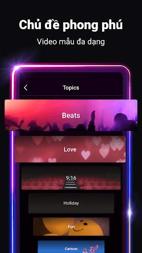 Vibe - Tạo video nhạc, hiệu ứng không cần kỹ năng screenshot 6