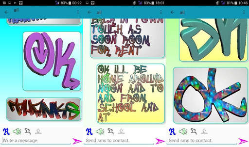 Lota — 3D Text Stickmoji messenger (Beta) screenshot 6
