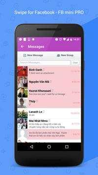 New Messenger for Facebook screenshot 3