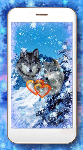 Wolf Love Live Wallpaper screenshot 4
