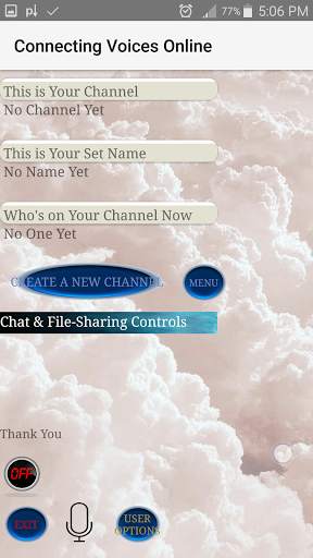 Four Way WiFi Walkie Talkie Radio & More screenshot 2