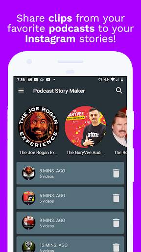 Podcast Video Maker screenshot 1