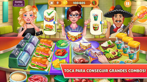 Kitchen Craze : juegos de cocina y juegos comida screenshot 4