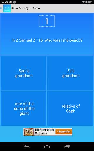 Bible Trivia Game Free screenshot 8