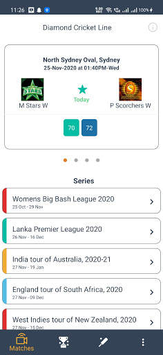 Diamond Cricket Line screenshot 1