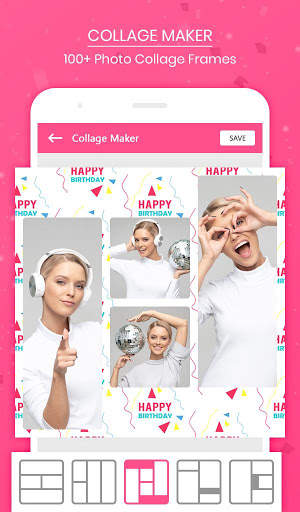 Birthday Photo Frame - Collage Maker & Bday Status screenshot 4
