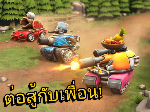 Pico Tanks: ศึกรถถังตะลุมบอนมั screenshot 9