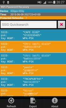 WiFi Key Recovery (ROOT) screenshot 4