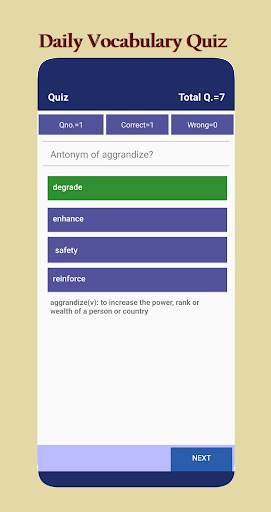 Hindu Vocab App & Editorial screenshot 4