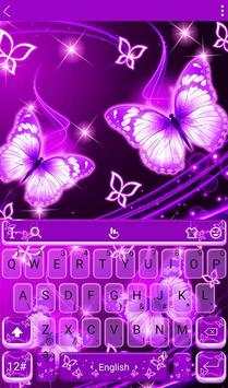 Neon Purple Butterfly screenshot 1