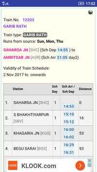 Indian Railways Train Status (NTES) screenshot 5