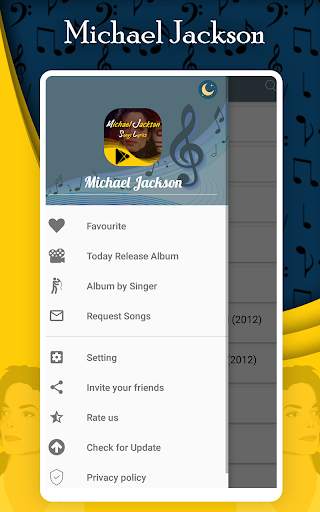Michael Jackson All Songs Lyrics screenshot 1