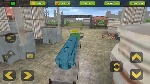 3D 18 wheels truck driver screenshot 4