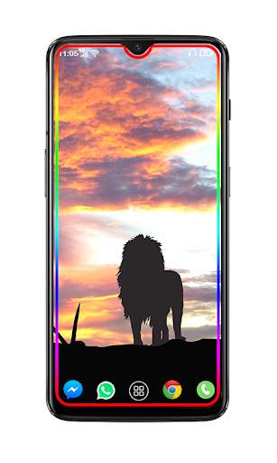 Borderlight Live Wallpaper-Edge Lighting screenshot 2
