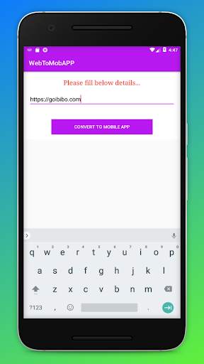 Website to Mobile APP Converter screenshot 2