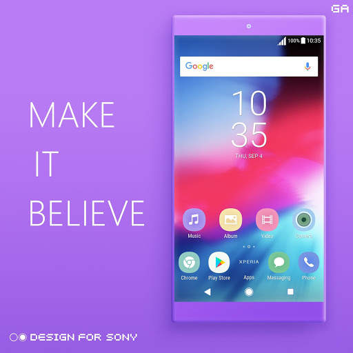 i XPERIA Theme | OS Style 12 🎨Design For SONY screenshot 5