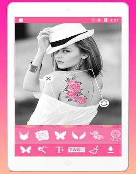 💟Tattoo Me: Girls Tattoo Design &Tattoo Simulator screenshot 8
