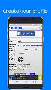 Teen Chat-Single screenshot 1
