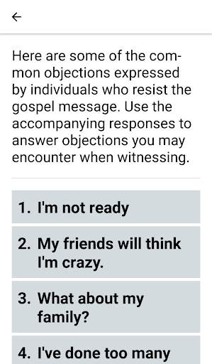 Share Jesus Without Fear for Android screenshot 3