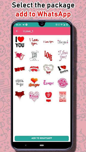Love Sticker Romantic WAStickerApps for WhatsApp screenshot 8