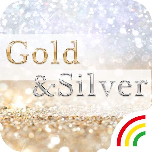 Gold & Silver Diamond Keyboard Theme 3.0.0