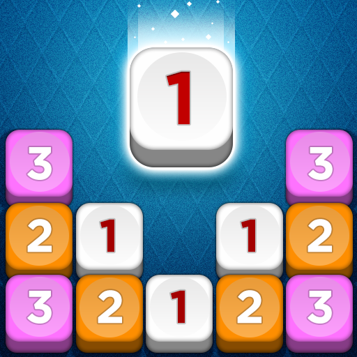 Number Block Merge icon