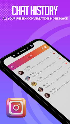 Unseen Messenger: No Blue Tick screenshot 3