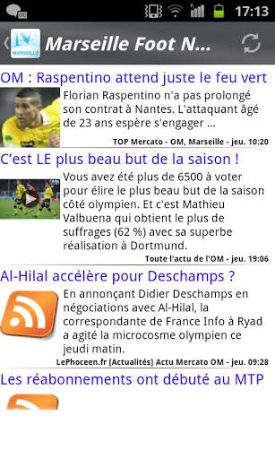 Marseille Foot News screenshot 3