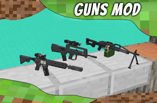Mod Guns for MCPE. Weapons mods and addons. screenshot 3