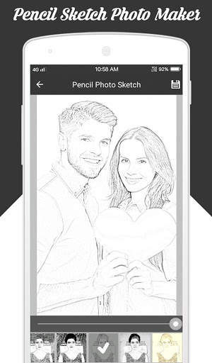Pencil Sketch Photo Effect स्क्रीनशॉट 6