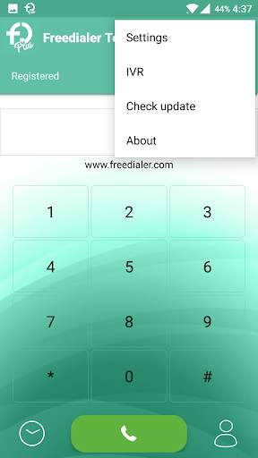 FreeDialer Plus screenshot 2