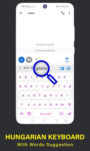 Hungarian Keyboard Fonts स्क्रीनशॉट 3
