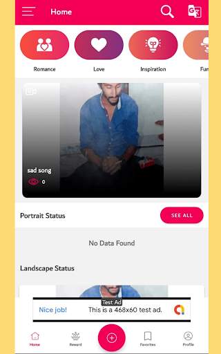 Pout Status Reward App screenshot 4