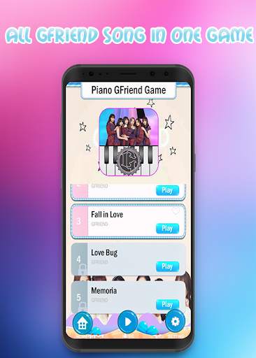 Piano Tiles GFRIEND Games screenshot 2