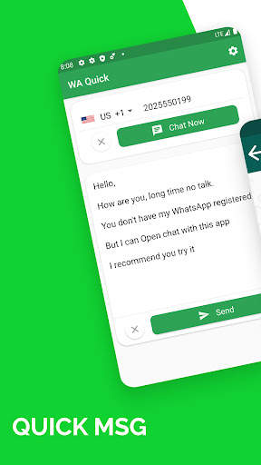 WhatsApp Lite Messenger screenshot 1