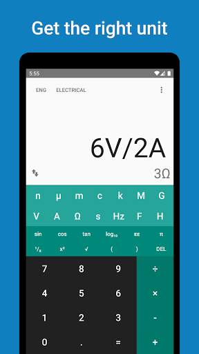 Digits: Scientific & Engineering Calculator скриншот 1