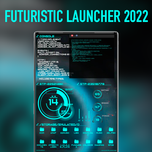 Futuristic Launcher icon