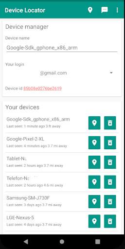 Device Locator screenshot 1