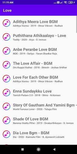 Tamil Ringtones screenshot 1