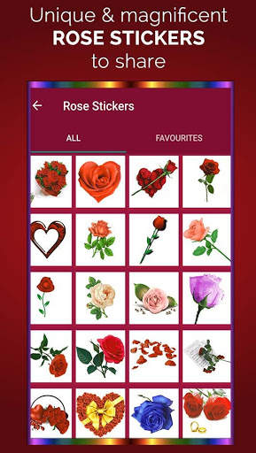 Romantic Photo Stickers screenshot 4