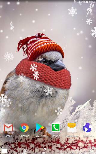 Beautiful Winter Live Wallpaper screenshot 8