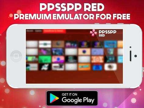 PPSSPP RED - PREMUIM PSP EMULATOR SIMULATOR screenshot 4