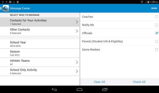 Activity Scheduler screenshot 1