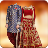 Traditional Couple Photo Suit أيقونة