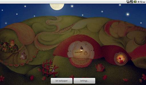 Fox Cartoon Art Live Wallpaper screenshot 4