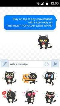 Kitty Messenger Stickers screenshot 3