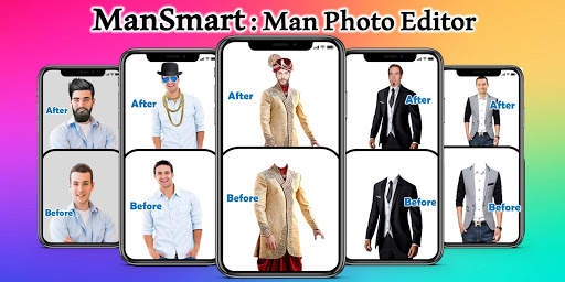 ManSmart : Man Photo Editor, Hair Style, Mustache screenshot 5